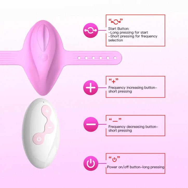 Vibrator atasabil de lenjeria intima
